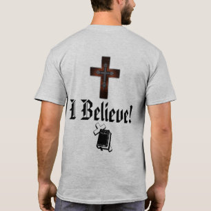 Kruis en Bijbel T-shirt
