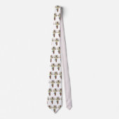 Kruis En Bloemen Halsdoek Stropdas (Voorkant)