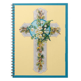 Kruis en Bloemen uit 1910 Notitieboek