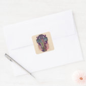 Kruis en Boom Christelijke Pasen Stickers (Envelop)