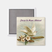  kruis en duif magneet (Voorkant / Achterkant)