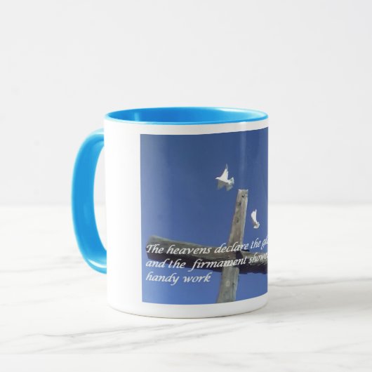 Kruis en duiken mok (Voorkant links)