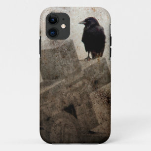 Kruis en een kraai Case-Mate iPhone case