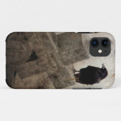 Kruis en een kraai Case-Mate iPhone case (Achterkant (horizontaal))