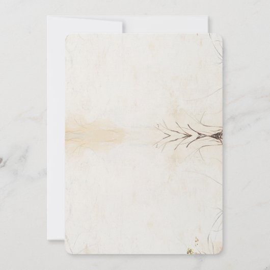 Kruis en eieren in mand en eieren jagen kaart (Achterkant)