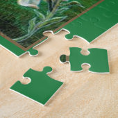 Kruis en engel bidden legpuzzel (Zijkant)