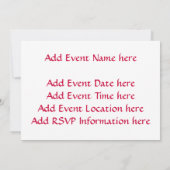 Kruis en hart #1 (3D Rood / paars ) Kaart (Achterkant)