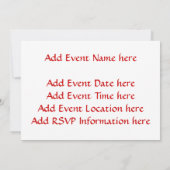 Kruis en hart #3 (kruis in rood hart) kaart (Achterkant)