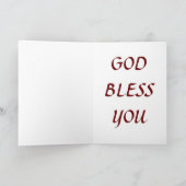 Kruis en Heilige Geest Kaart (Binnen)