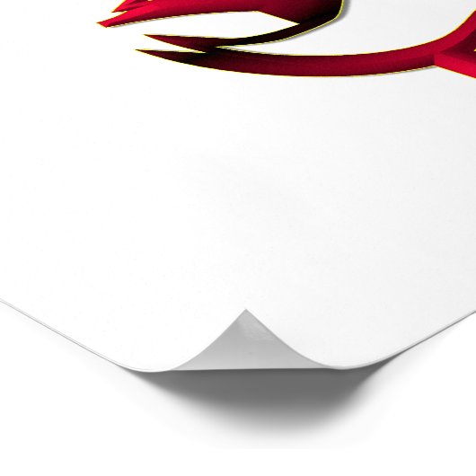 Kruis en Heilige Geest Poster (Hoek)