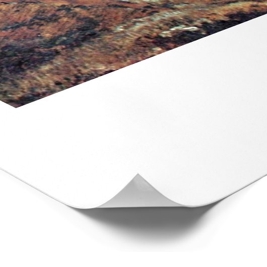 Kruis en kathedraal door Caspar David Friedrich Poster (Hoek)