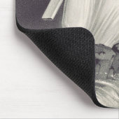 Kruis en Kroon Christelijk symbool Muismat (Hoek)