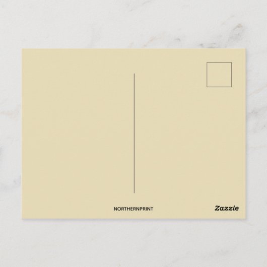 Kruis en Lelie van de Vallei Pasen Briefkaart (Achterkant)