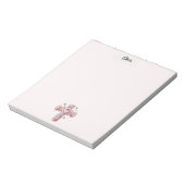 Kruis en Rozen Stationery Notitieblok (Linkerzijde)