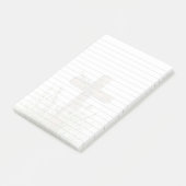 Kruis en wilde bloemen 3M Post-it® notities Notes (Schuin)