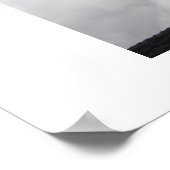 Kruis en wolken poster (Hoek)