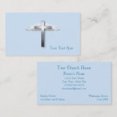 Kruis- en wolkenkerk visitekaartje (Voorkant / Achterkant)