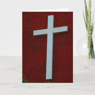kruis feestdagen kaart