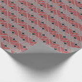 Kruis Hanger patroon Cadeaupapier (Hoek)