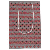 Kruis Hanger patroon Medium Cadeauzakje (Achterkant)