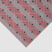 Kruis Hanger patroon Tissuepapier (Detail)