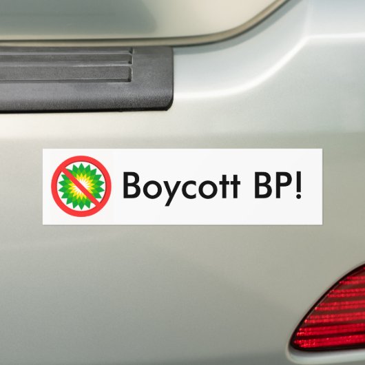 Kruis hem aan bumpersticker (Op auto)