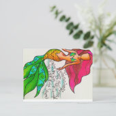 Kruis het OceaanBriefkaart Briefkaart (Staand voorkant)