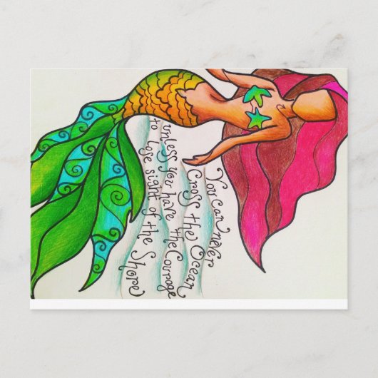 Kruis het OceaanBriefkaart Briefkaart (Voorkant)