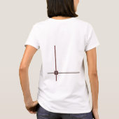 Kruis het t-shirt (Achterkant)