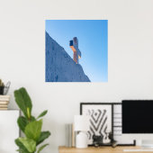 Kruis in de avondgloed poster (Thuiskantoor)