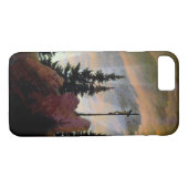 Kruis in de bergen, Friedrich Case-Mate iPhone Case (Achterkant (Horizontaal))