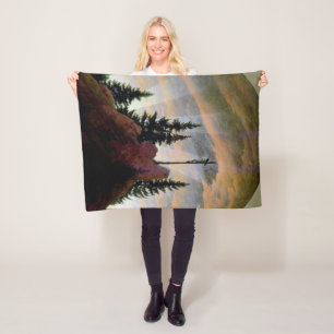 Kruis in de bergen, Friedrich Fleece Deken