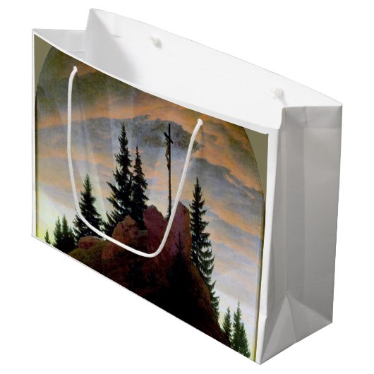 Kruis in de bergen, Friedrich Groot Cadeauzakje (Voorkant Gekanteld)