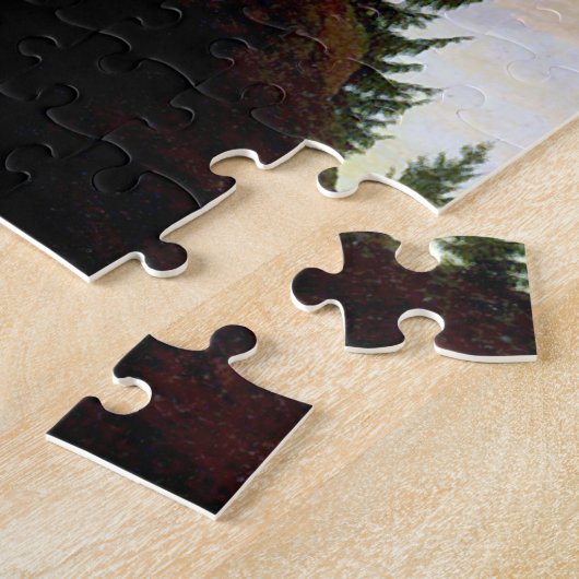 Kruis in de bergen, Friedrich Legpuzzel (Zijkant)