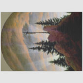 Kruis in de bergen, Friedrich Tissuepapier (Voorkant)