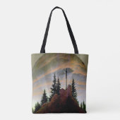 Kruis in de bergen, Friedrich Tote Bag (Achterkant)