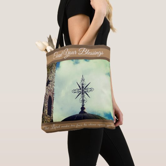 Kruis in de hemel, God Blessings Tas (Dichtbij)