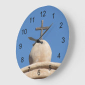 Kruis in de missiekerk grote klok (Hoek)