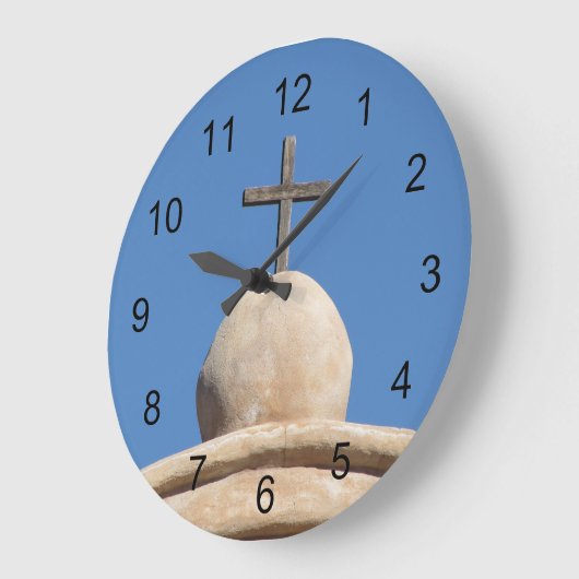 Kruis in de missiekerk grote klok (Hoek)