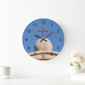 Kruis in de missiekerk grote klok (Huis)