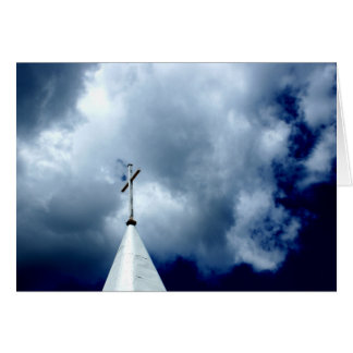Kruis in de Sky Fotograaf Card