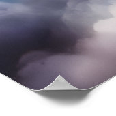 Kruis in de wolken poster (Hoek)