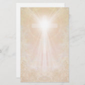 Kruis in goudsmederij briefpapier (Voorkant / Achterkant)