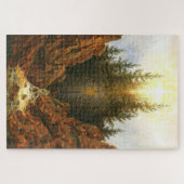 Kruis in het bos – Caspar David Friedrich Legpuzzel (Horizontaal)