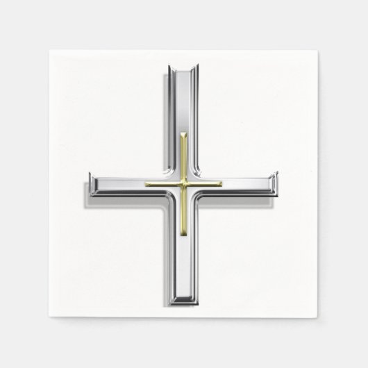 Kruis in het Geloof I Servetten (Voorkant)