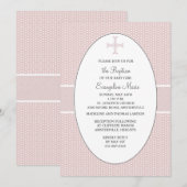 Kruis in het ovaal Lijst - Beleesse religieuze uit Kaart (Voorkant / Achterkant)