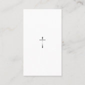 Kruis | Inspirerend Visitekaartje (Achterkant)