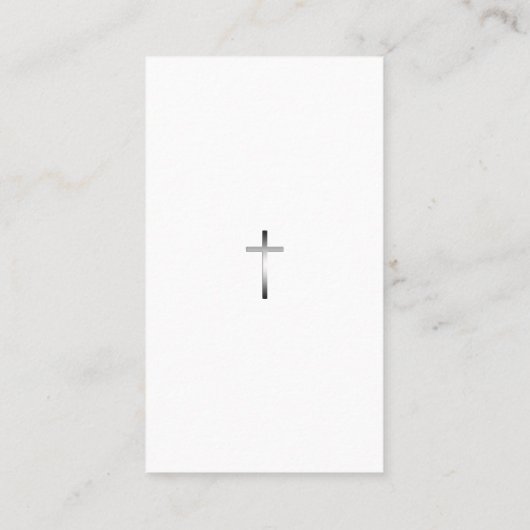 Kruis | Inspirerend Visitekaartje (Achterkant)
