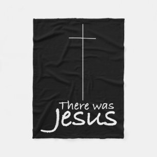 Kruis Jezus Grappig Er Was Jezus Christelijk Relig Fleece Deken