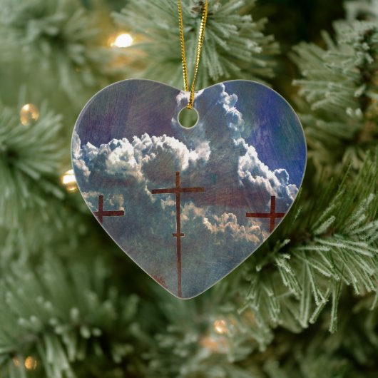 Kruis Keramisch Ornament (Boom)